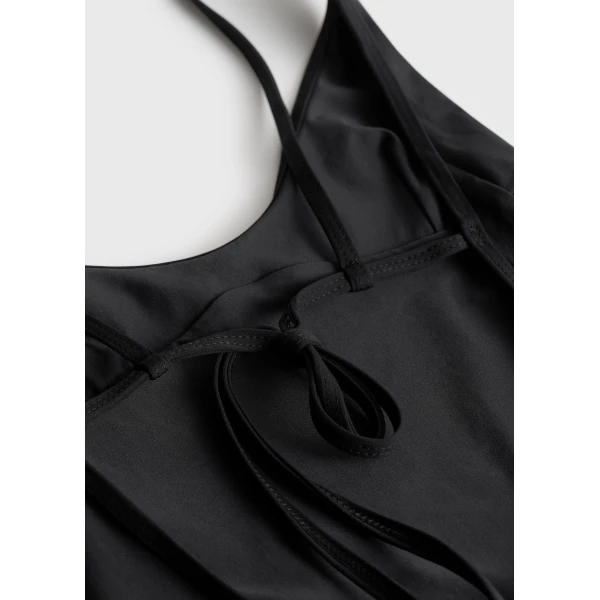 Toteme Scoop swimsuit in Black, view 6
