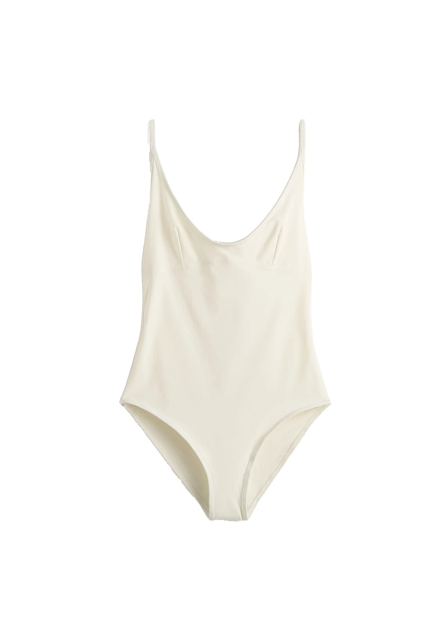 Toteme-Scoop-swimsuit-in-Ecru-white Toteme Scoop swimsuit in Ecru
