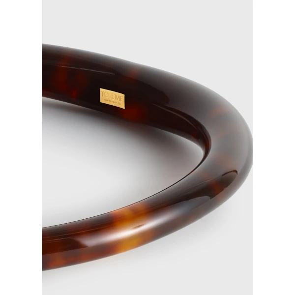 Sculpted collar in Bonfire - Image 4