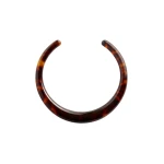 Toteme Sculpted collar in Bonfire