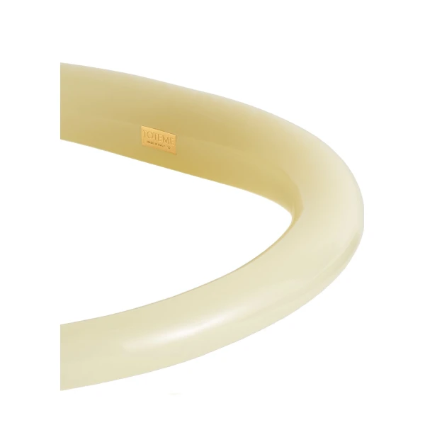 Sculpted collar in Buttercup - Image 4
