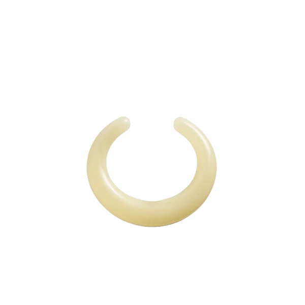 Sculpted cuff in Buttercup - Image 6