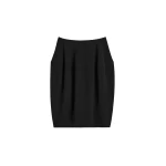 Toteme Sculptural skirt in Black