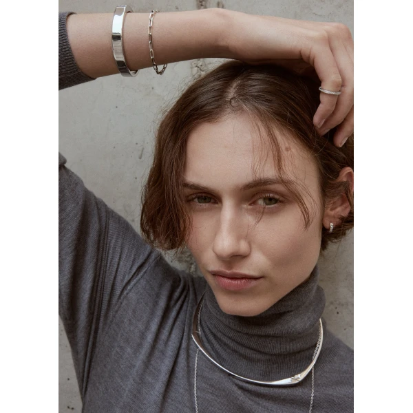 Signature bracelet in Silver - Image 2