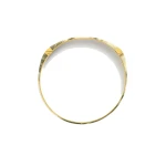 Toteme Signature collar in Beige / Gold