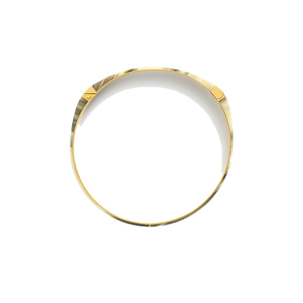 Toteme Signature collar in Beige / Gold