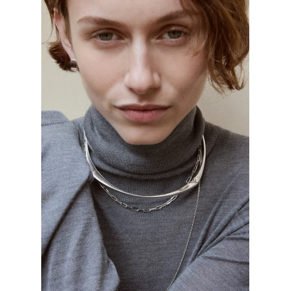 Signature collar in Silver - Image 2