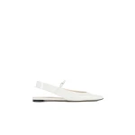 Toteme Slingback patent Mary Janes in Off-white