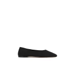 Toteme Slip jersey ballerinas in Black