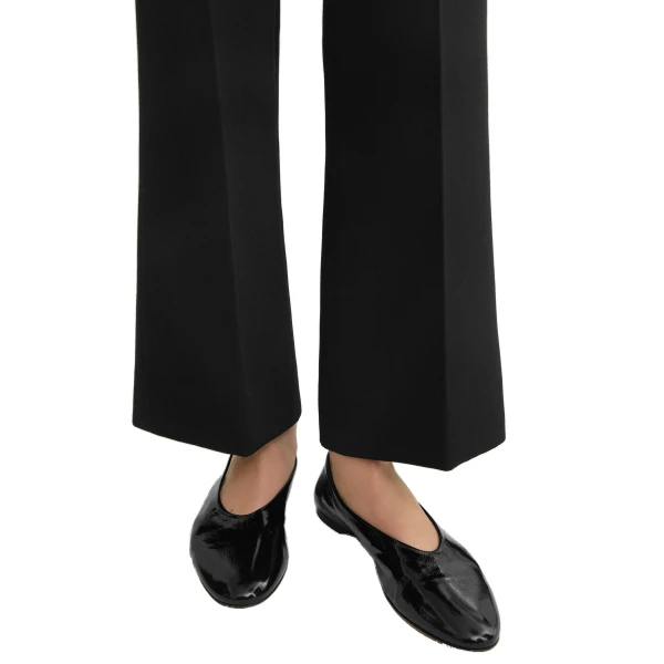 Slip naplack ballerinas in Black - Image 2