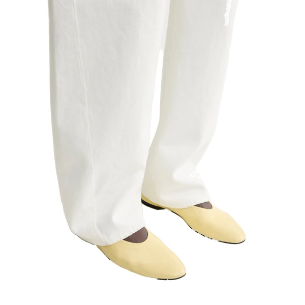 Slip naplack ballerinas in Buttercup - Image 3