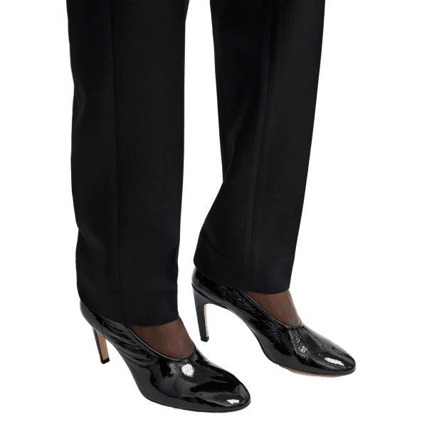 Slip naplack pumps in Black - Image 3