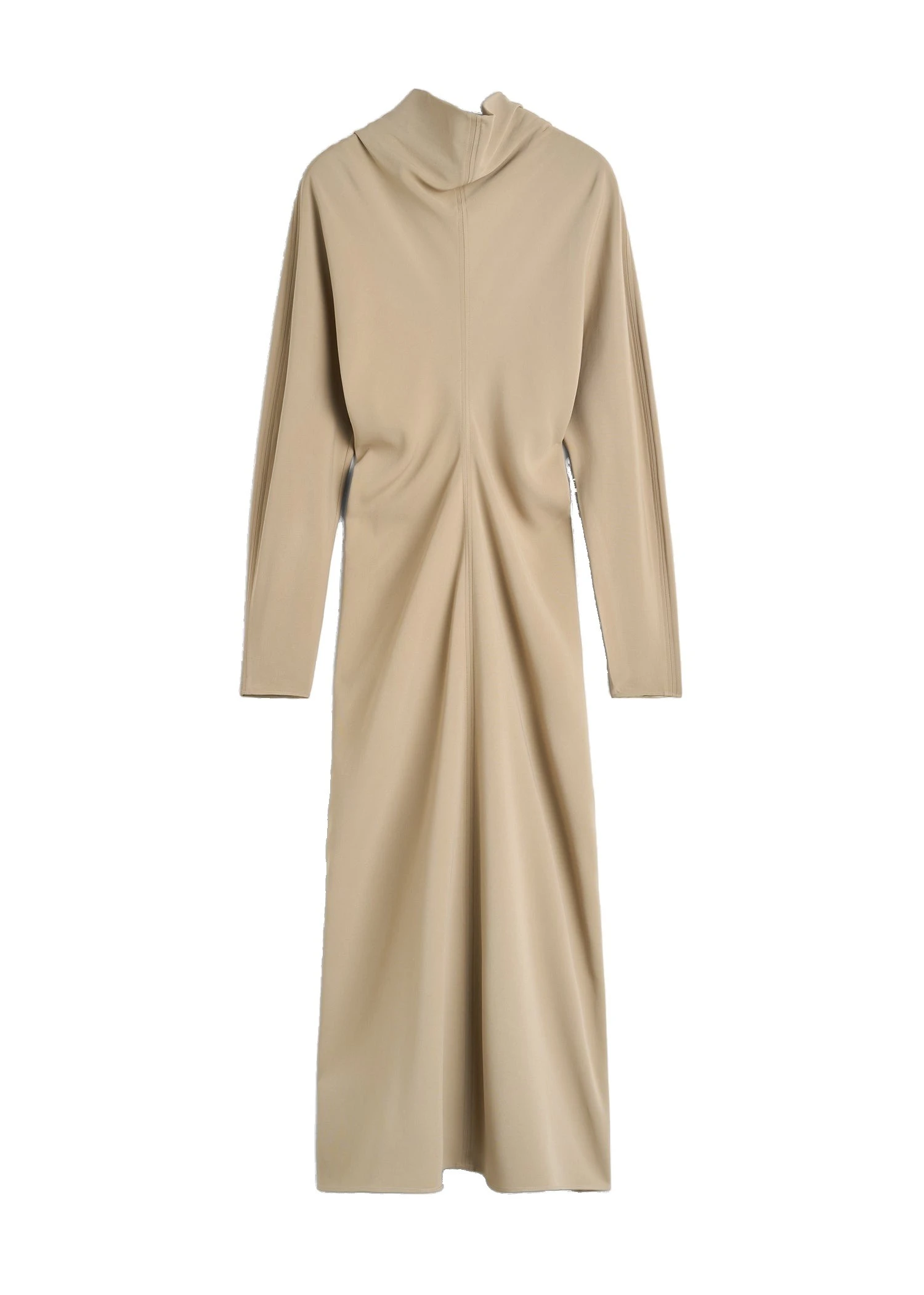 Toteme-Slouch-waist-scarf-dress-in-Fawn-white Toteme Slouch waist scarf dress in Fawn