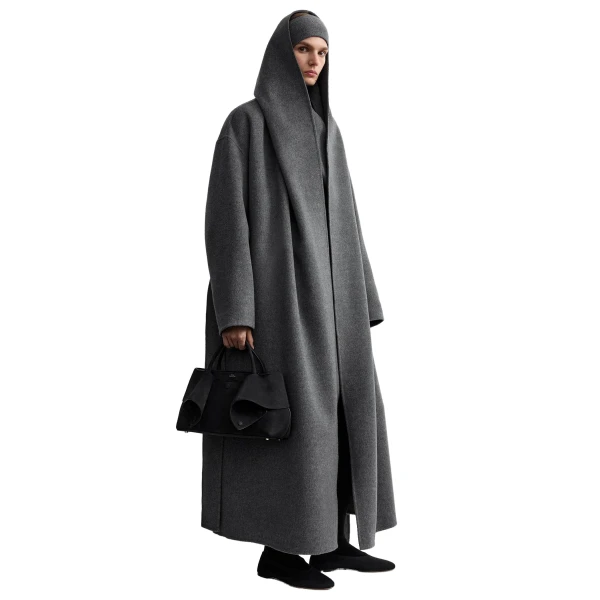 Small Mercer nubuck tote in Black - Image 2