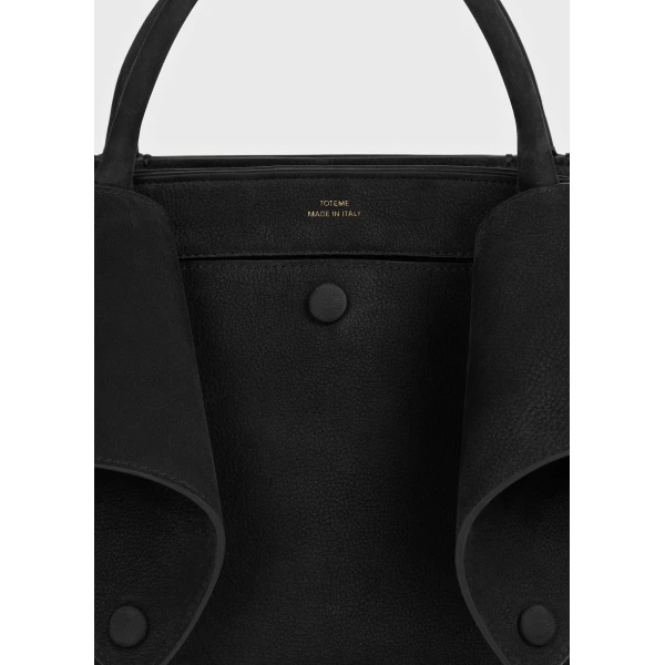 Small Mercer nubuck tote in Black - Image 5