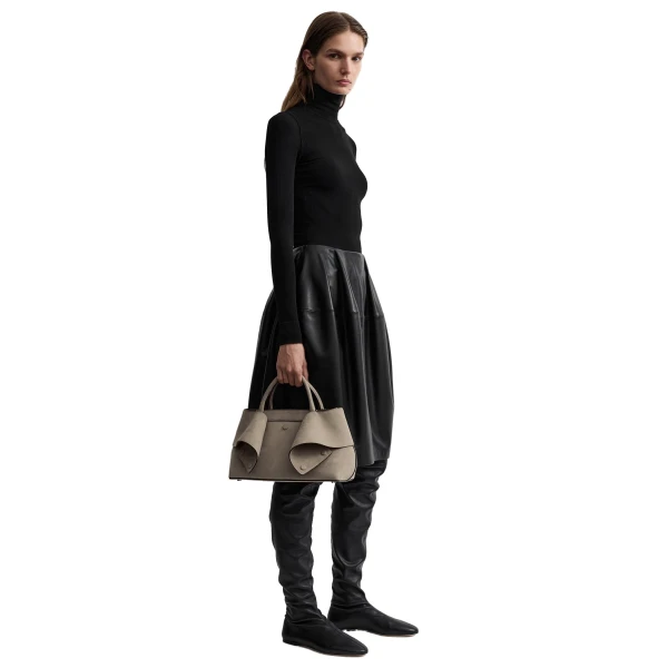 Small Mercer nubuck tote in Rock - Image 2