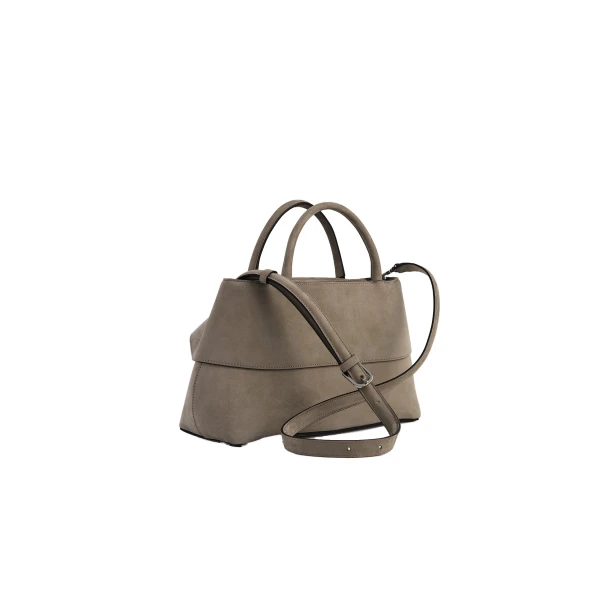 Small Mercer nubuck tote in Rock - Image 4