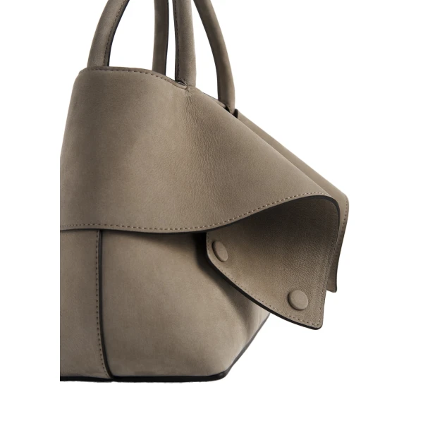 Small Mercer nubuck tote in Rock - Image 6