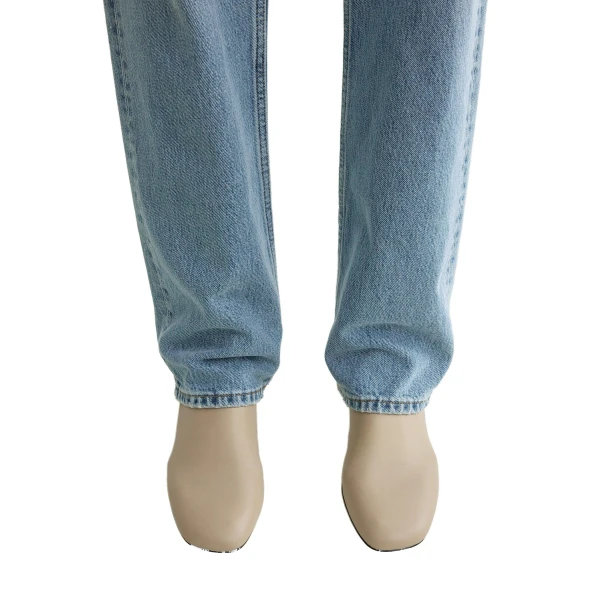Soft nappa ankle boots in Chai - Image 2