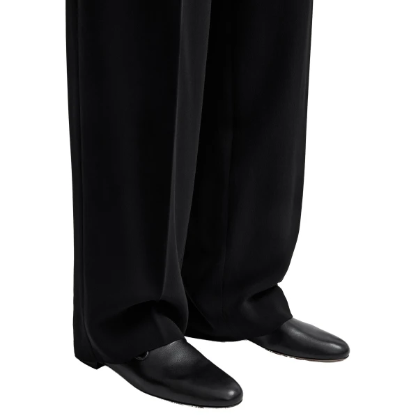 Soft nappa loafers in Black - Image 3