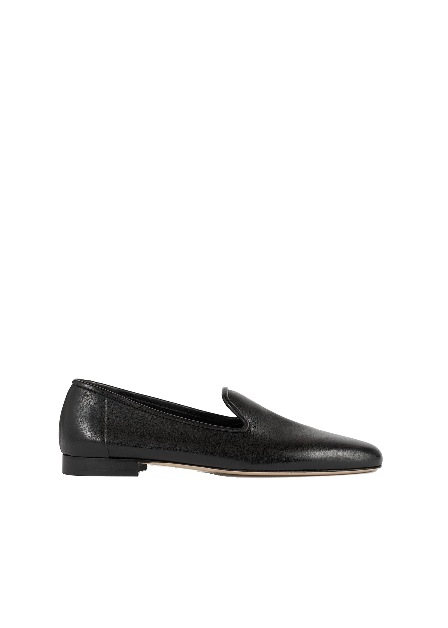 Soft nappa loafers in Black