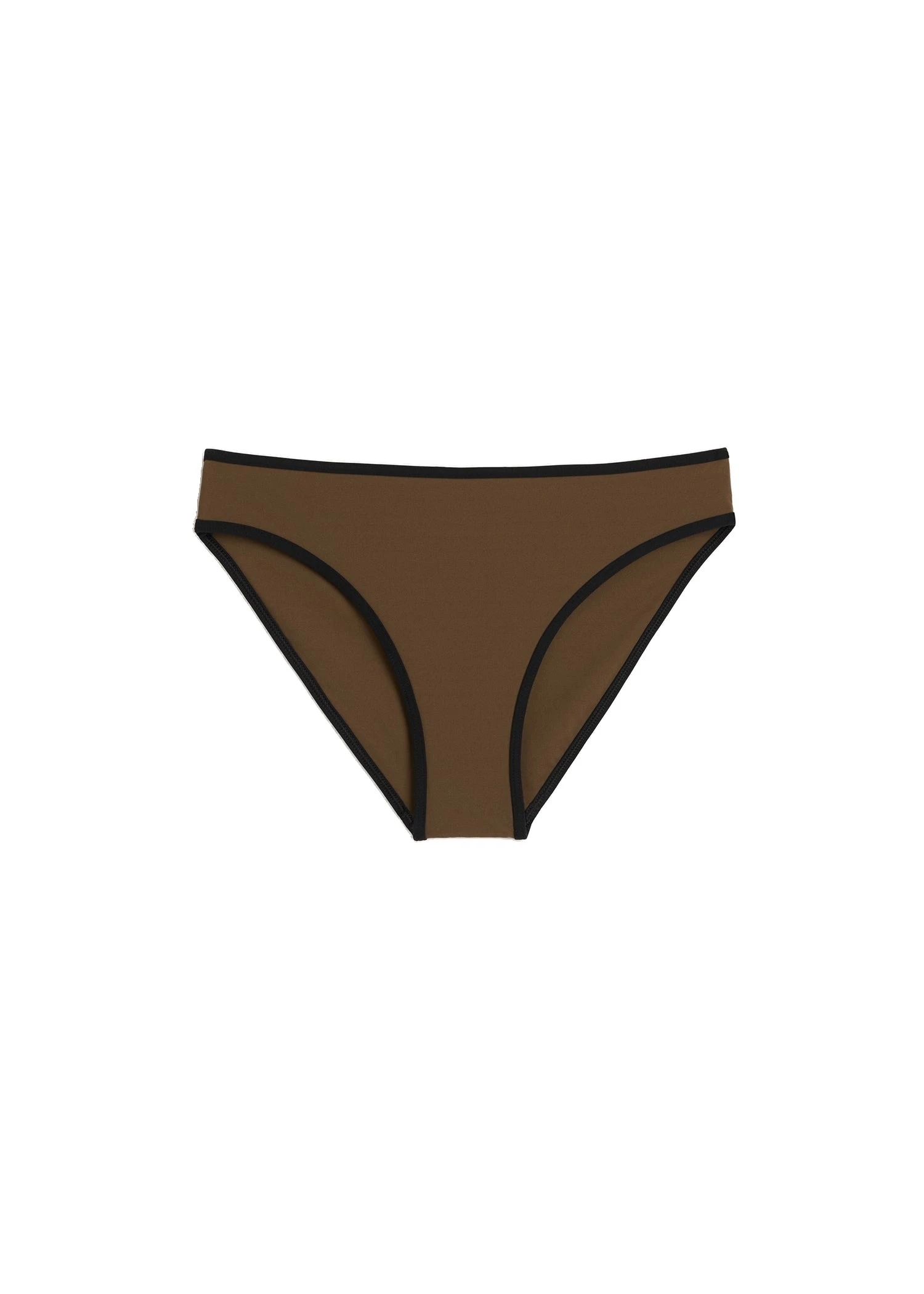 Toteme-Stripe-edge-bikini-bottoms-in-Walnut-white Toteme Stripe edge bikini bottoms in Walnut