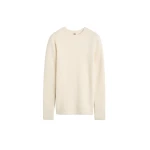 Toteme Structured crew knit in Ecru