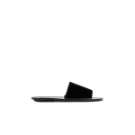 Toteme Studded velvet slides in Black