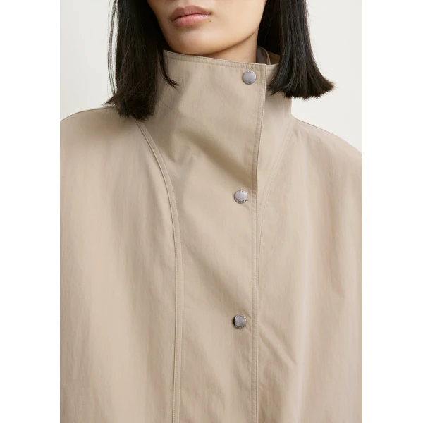 Toteme Summer parachute jacket in Overcast beige, view 6