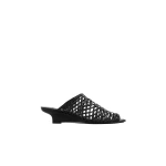 Toteme Summer woven mules in Black