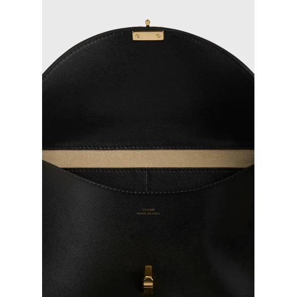 T-Lock leather shoulder in Black - Image 4