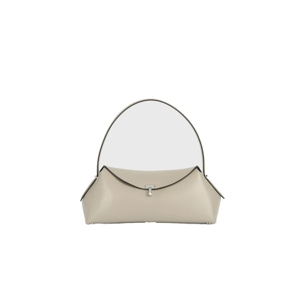 T-Lock leather shoulder in Fawn