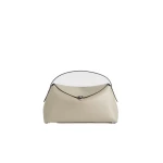 Toteme T-Lock leather top handle in Fawn