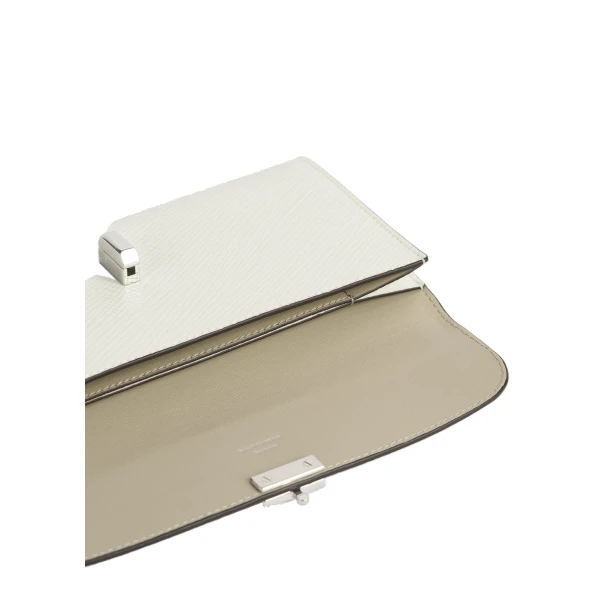 T-Lock palmellato-patent wallet in Off-white - Image 5