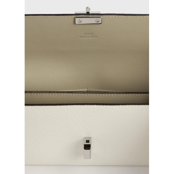 T-Lock palmellato-patent wallet in Off-white - Image 6