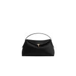 Toteme T-Lock pony hair top handle in Black