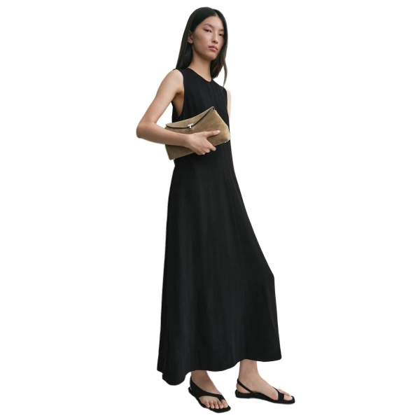 T-Lock suede clutch in Tobacco - Image 3