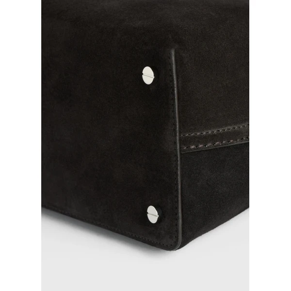 T-Lock suede top handle in Espresso - Image 5
