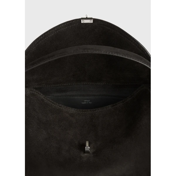 T-Lock suede top handle in Espresso - Image 6