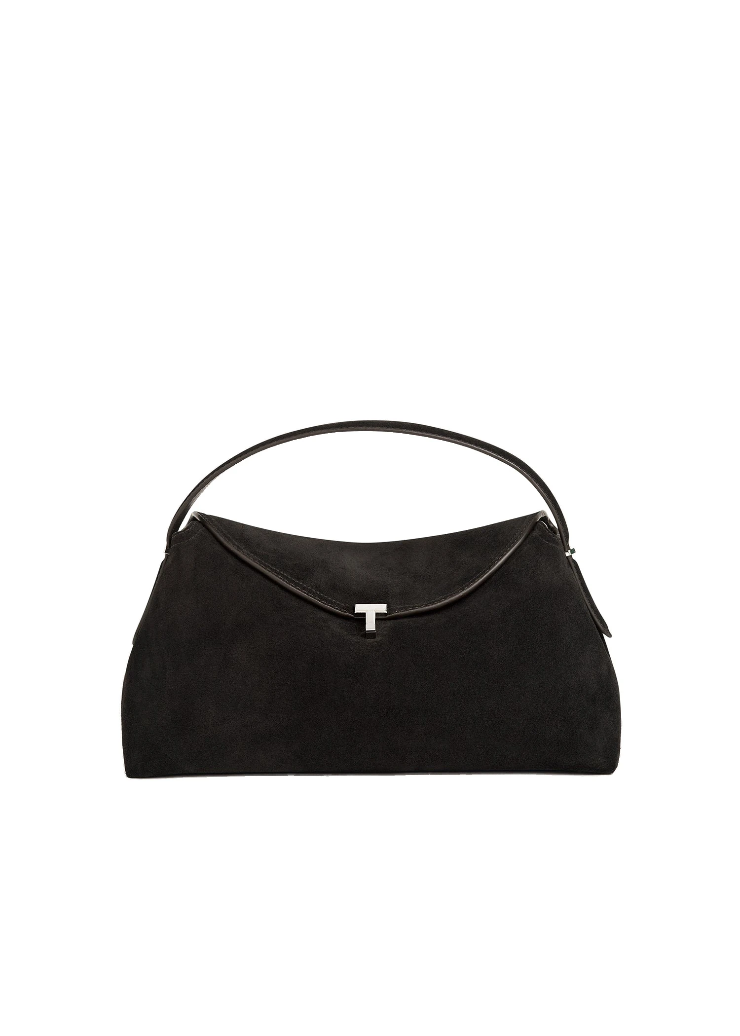 T-Lock suede top handle in Espresso