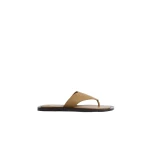 Toteme T-bar suede sandals in Desert