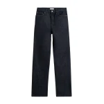 Toteme Twisted seam denim full length in Rinsed blue