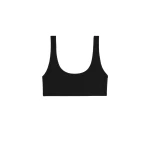 Toteme U-neck bikini top in Black