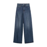 Toteme Wide leg denim in Dark blue