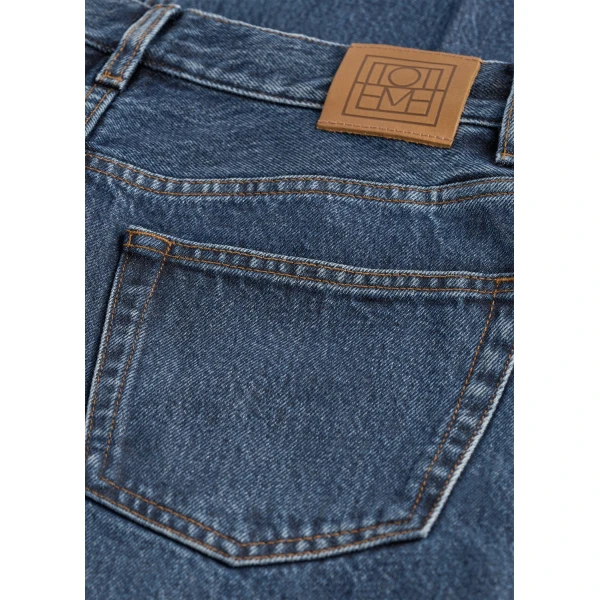Toteme Wide leg denim in Dark blue, view 6