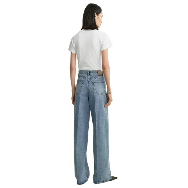 Toteme Wide leg denim in True vintage, view 4