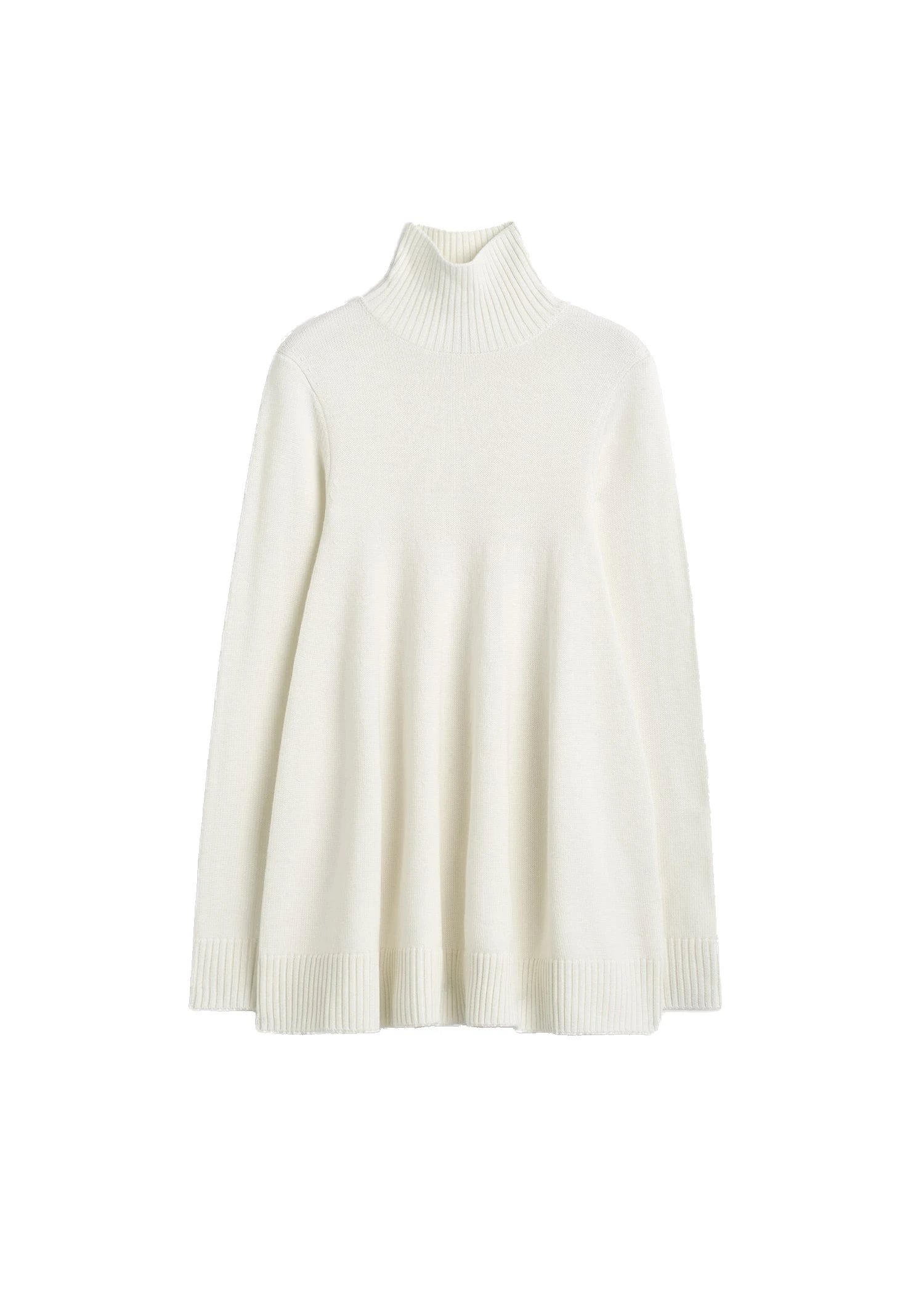 Toteme-Wool-turtleneck-top-in-Milk-white Toteme Wool turtleneck top in Milk