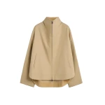 Toteme Zipped country jacket in Fawn