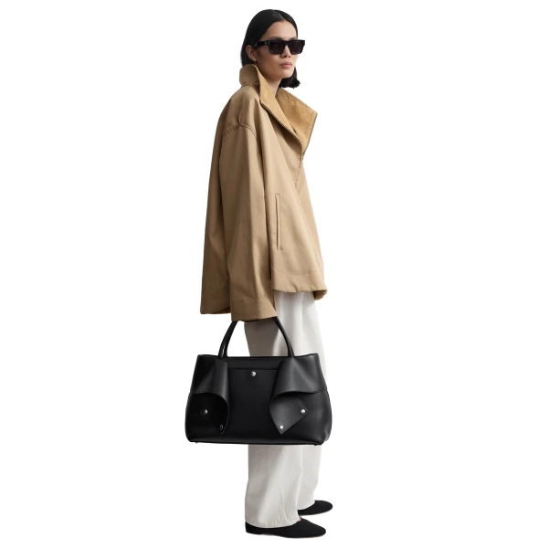 Toteme Zipped country jacket in Fawn, view 3