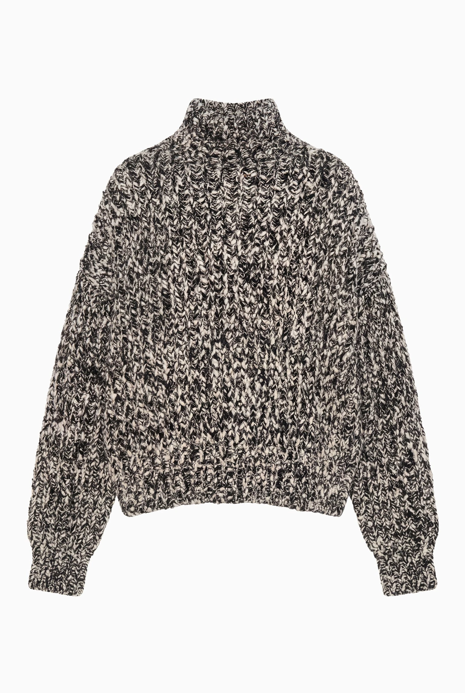 Albie Knit Pullover in Onyx